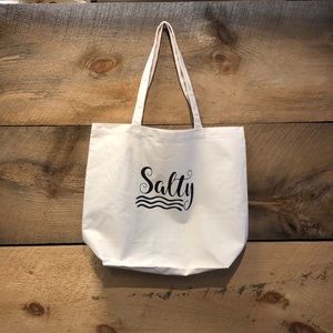 Canvas beach bag